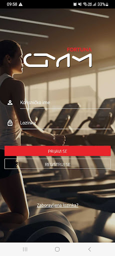 Fortuna GYM ekran görüntüsü