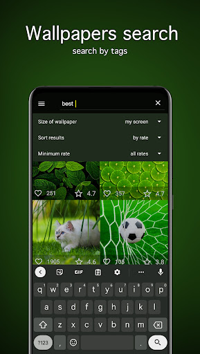 Green Wallpapers 4K ekran görüntüsü