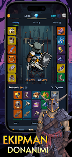 Warshovel: Idle RPG ekran görüntüsü