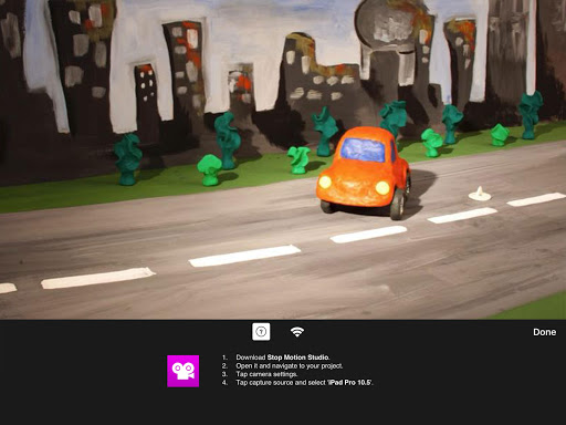 Stop Motion Studio için Kamera ekran görüntüsü