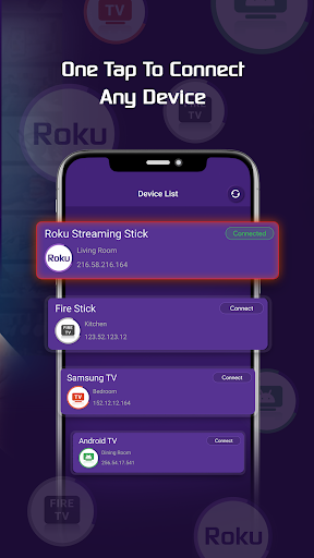 Purple Cast & Screen Mirror ekran görüntüsü