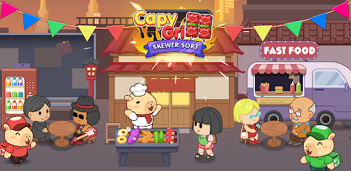 Capy Grill: Skewer Jam ekran görüntüsü