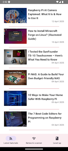 Raspberry Pi Tutorials & Tools ekran görüntüsü
