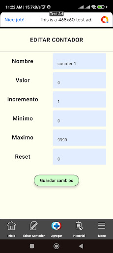 ClickContador ekran görüntüsü