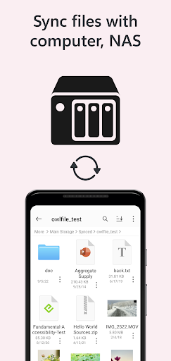 Owlfiles - File Manager ekran görüntüsü