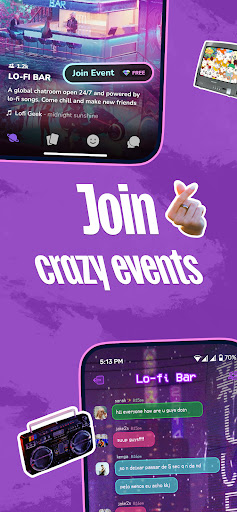 purp - Make new friends ekran görüntüsü
