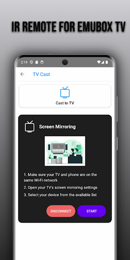 Remote for Emubox Tv ekran görüntüsü