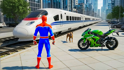 Spider Hero Rescue City ekran görüntüsü