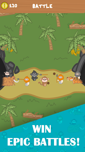 Monkeys vs. Cavemen ekran görüntüsü