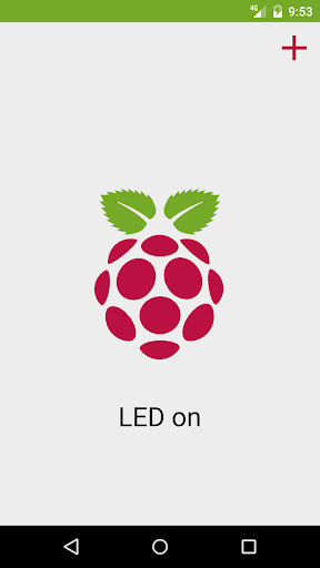Raspberry LED ekran görüntüsü