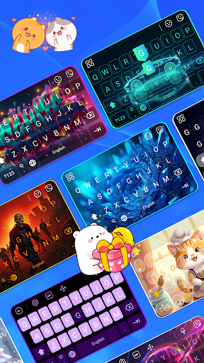 Cool & Fancy Keyboard Themes ekran görüntüsü