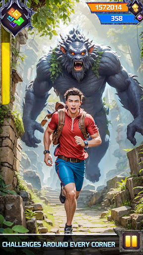 Temple Lost Running Game 3d ekran görüntüsü