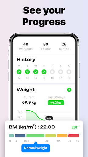 Women workout: Weight loss app ekran görüntüsü