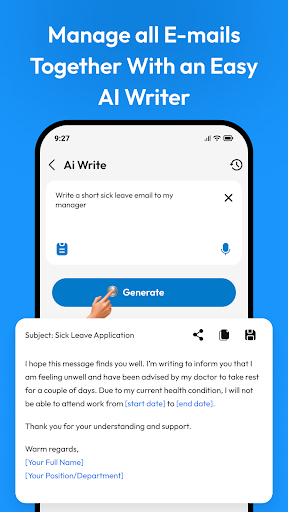 Email: All Mail Access ekran görüntüsü
