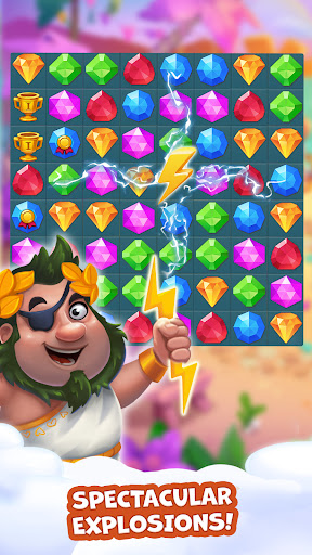 Pirate Treasures: Jewel & Gems ekran görüntüsü