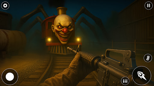 Scary Spider Train Adventure ekran görüntüsü