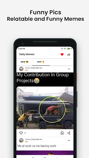 Daily Funny Quotes and Memes ekran görüntüsü