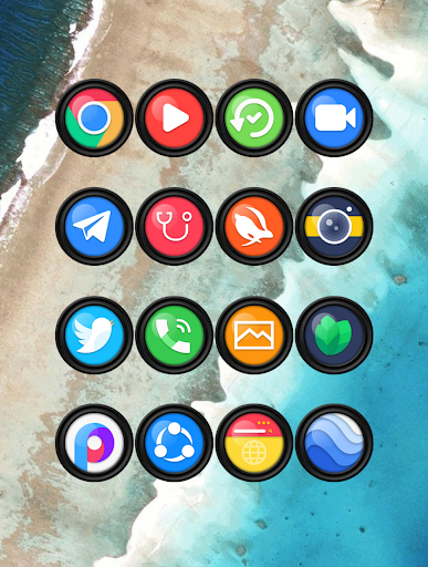 Minka Dark - Icon Pack ekran görüntüsü