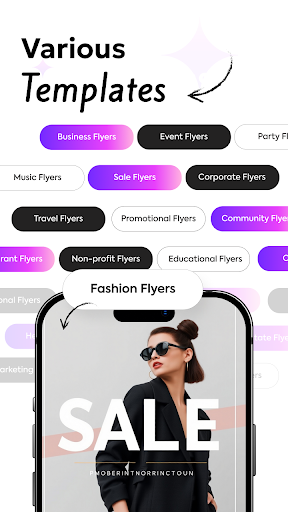 Poster Maker: Flyer Creator AI ekran görüntüsü