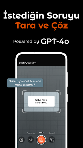 Homework AI - Scan Math Helper ekran görüntüsü