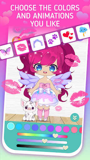 Chibi Dress Up Games for Girls ekran görüntüsü