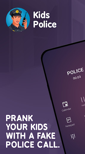Kids Police - Fake Call ekran görüntüsü