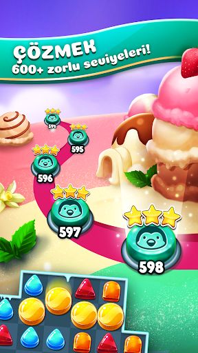 Frozen Frenzy Mania - Match 3 ekran görüntüsü