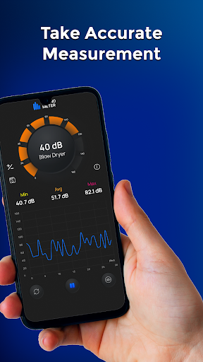 Decibel Meter - DB Sound Noise ekran görüntüsü