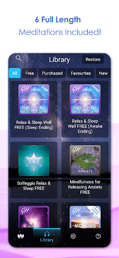 Relax & Sleep Well Hypnosis ekran görüntüsü