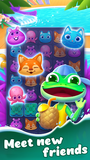 Summer Friends: match 3 puzzle ekran görüntüsü