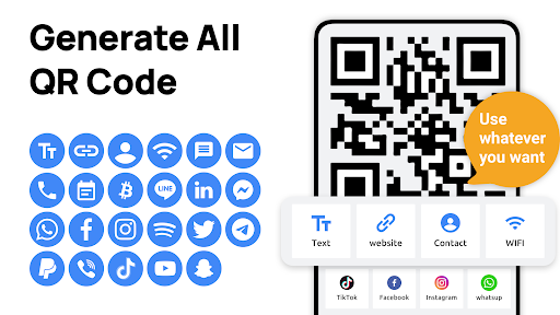 QR Code Generator & QR Maker ekran görüntüsü