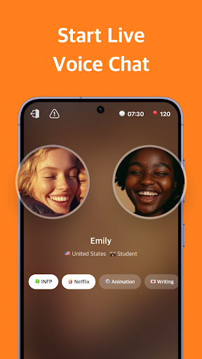 Maum: 1 on 1 Voice Chat ekran görüntüsü
