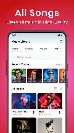 Play müzik, MP3 - Müzik çalar ekran görüntüsü