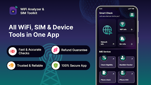 WiFi Analizörü & SIM ToolKit ekran görüntüsü