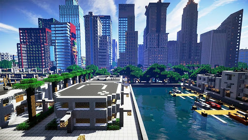 City maps for Minecraft ekran görüntüsü
