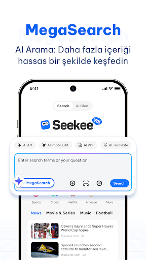 Seekee - AI Arama ve Asistan ekran görüntüsü