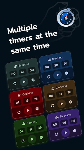 Multi Group Timer & Stopwatch ekran görüntüsü