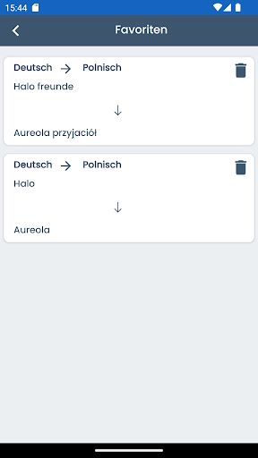 German Polish Translator ekran görüntüsü