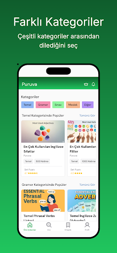 Puruva - Kelime Öğretici ekran görüntüsü