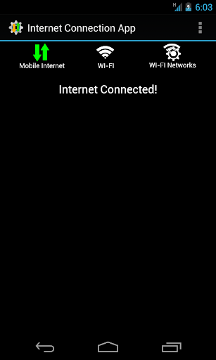 bağlantısı kontrol et internet ekran görüntüsü