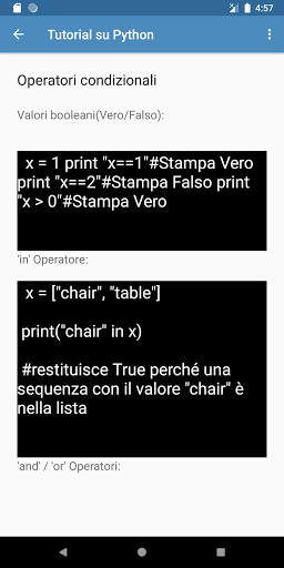 Python Italiano ekran görüntüsü