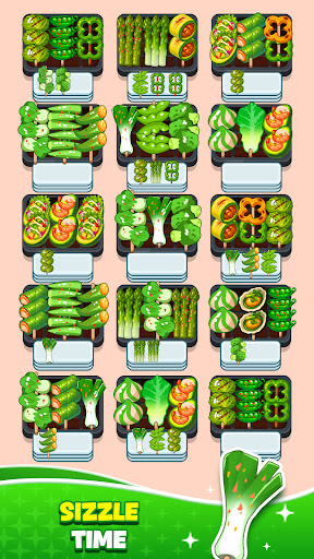 Grill Sort: Sorting Games ekran görüntüsü