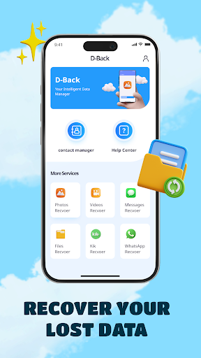 D-Back: Data Recovery Tool ekran görüntüsü