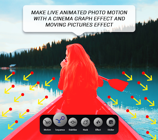 Photo Motion, Photo Animation ekran görüntüsü