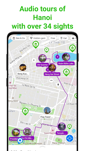 Hanoi Tour Guide:SmartGuide ekran görüntüsü