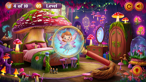 Hidden Object Mushroom Fairy ekran görüntüsü