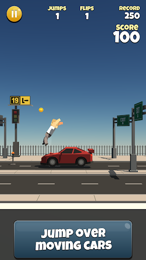 Backflipper: Flip city & space ekran görüntüsü