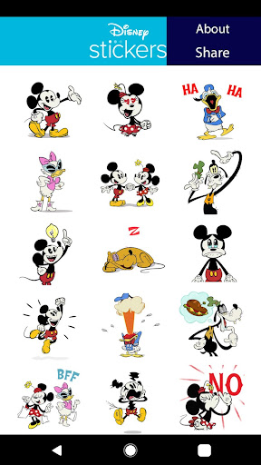 Disney Stickers: Mickey & Frie ekran görüntüsü