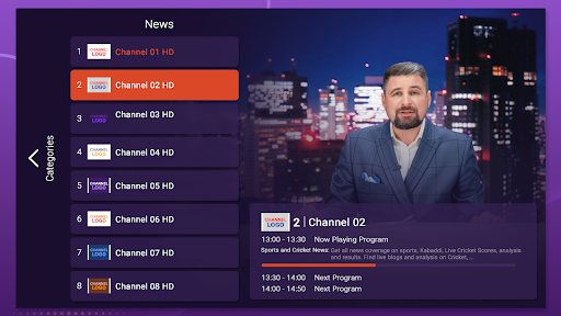Purple Lite - IPTV Player ekran görüntüsü