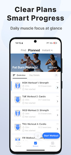 JEFIT Gym Workout Tracker ekran görüntüsü